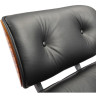 Кресло EAMES LOUNGE CHAIR и оттоманка EAMES LOUNGE CHAIR коричневые