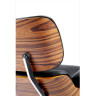 Кресло EAMES LOUNGE CHAIR и оттоманка EAMES LOUNGE CHAIR коричневые