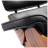 Кресло EAMES LOUNGE CHAIR и оттоманка EAMES LOUNGE CHAIR коричневые