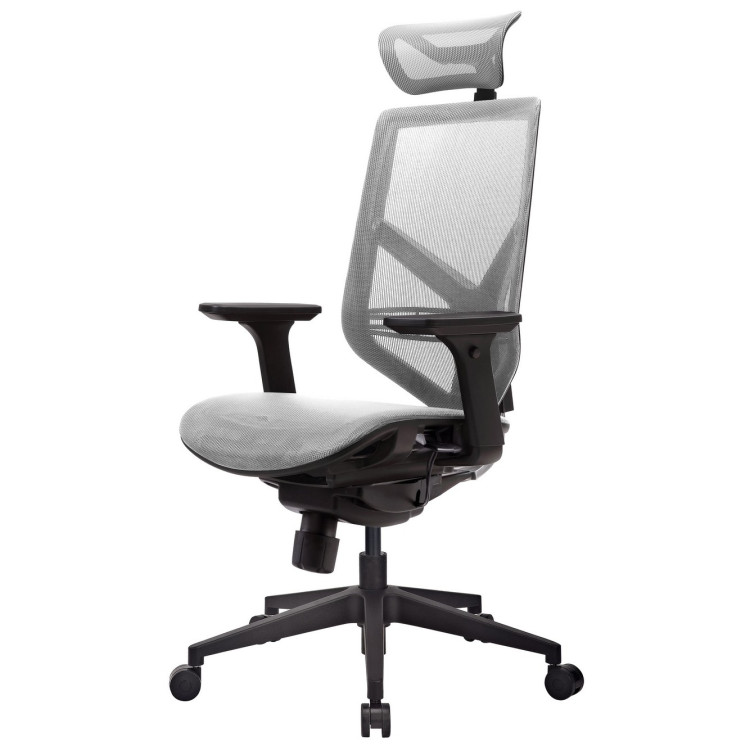 Офисные кресла Премиум эргономичное кресло GT Chair Tender Form M, серый