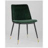 Комплекты из двух стульев Мелисса велюр зеленый 2 шт
