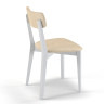 Стул с мягкой спинкой COMFORT X1 на деревянном каркасе