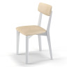 Стул с мягкой спинкой COMFORT X1 на деревянном каркасе