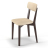 Стул с мягкой спинкой COMFORT X1 на деревянном каркасе