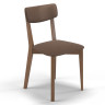Стул с мягкой спинкой COMFORT X1 на деревянном каркасе