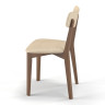 Стул с мягкой спинкой COMFORT X1 на деревянном каркасе