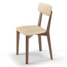 Стул с мягкой спинкой COMFORT X1 на деревянном каркасе