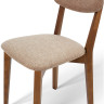 Стул с мягкой спинкой COMFORT X1 на деревянном каркасе