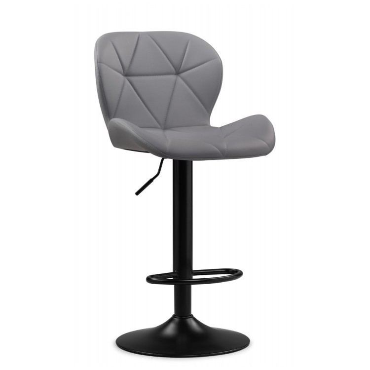 Барные стулья Trio light gray / black