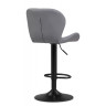 Барные стулья Trio light gray / black