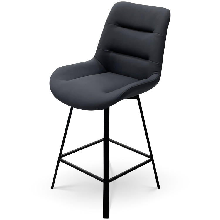 Барный стул РОДЕО БАР с поворотным механизмом, на металлическом каркасе с возможностью выбора обивки.