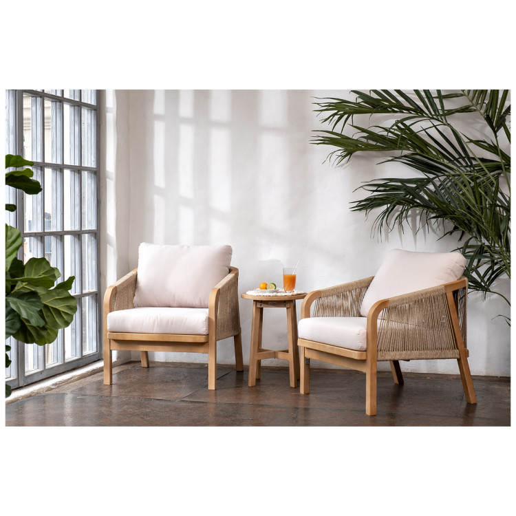 RIMINI Кофейный комплект из акации RIMINI  Joygarden