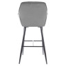 Барные стулья Барный стул Signal CHERRY H-1 VELVET (серый/черный)