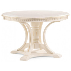 Обеденный стол в классическом стиле. НОЗЕАН бежевый / золото Стол обеденный