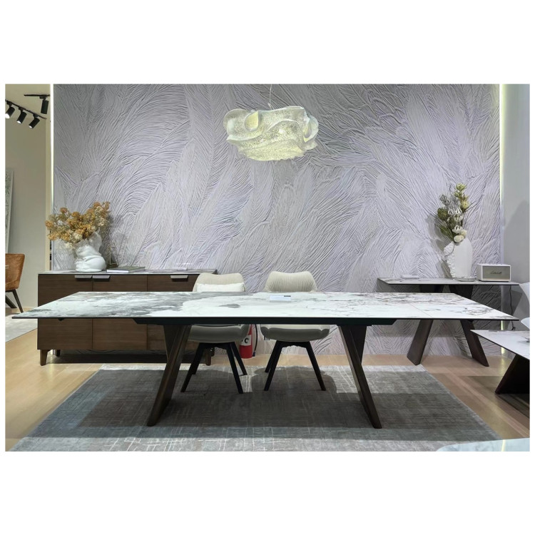 BRIAN 200 стол с керамической столешницей, цвет MATTE PANDORA  ®DISAUR