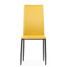 Стулья на металлокаркасе Tod yellow / black
