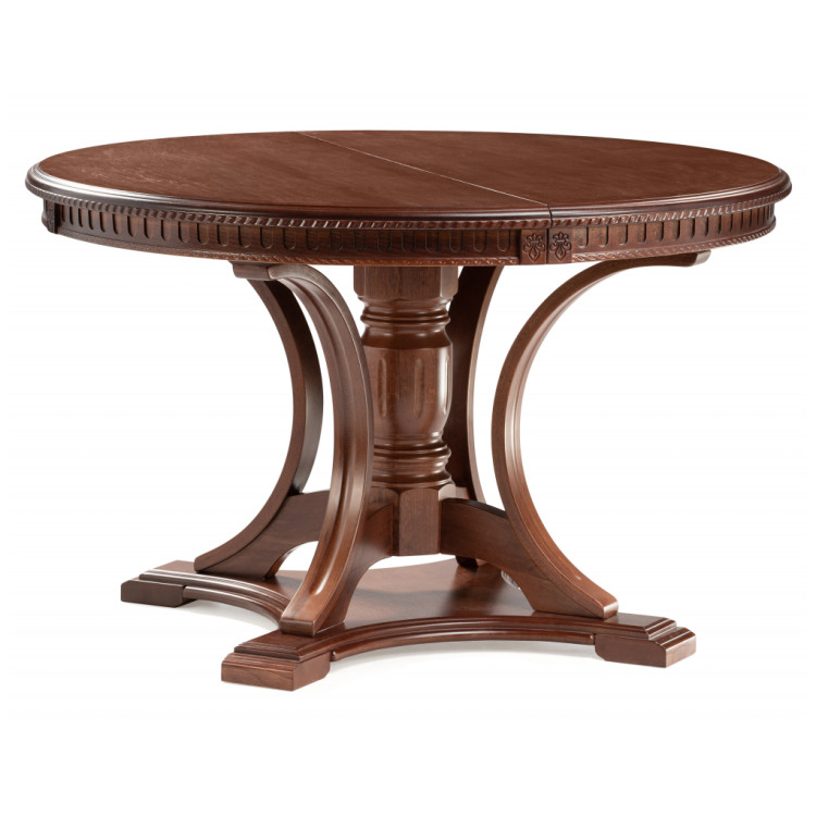 Деревянные столы Нозеан круглый миланский орех Деревянные столы Нозеан круглый миланский орех