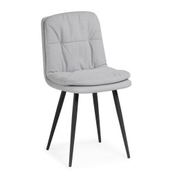 Майк светло-серый / черный