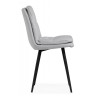 Стулья Майк светло-серый / черный