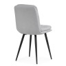 Стулья Майк светло-серый / черный