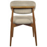 Стулья Стул Lucas 3 латте букле с ножками цвета орех