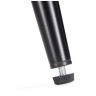 Стулья на металлокаркасе Ball dark gray / black