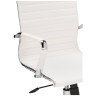 Офисные кресла Reus pu white / chrome