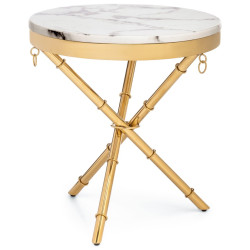 Monika 50х55 marble / gold