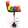 COLOR регулируемый барный стул со сменными подушечками из экокожи