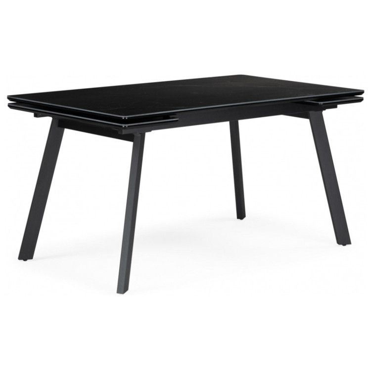 НОРМАН 120 стол с керамической столешницей, цвет shakespeare black / черный