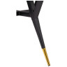 Деревянные столы Selina 80х72 black / gold