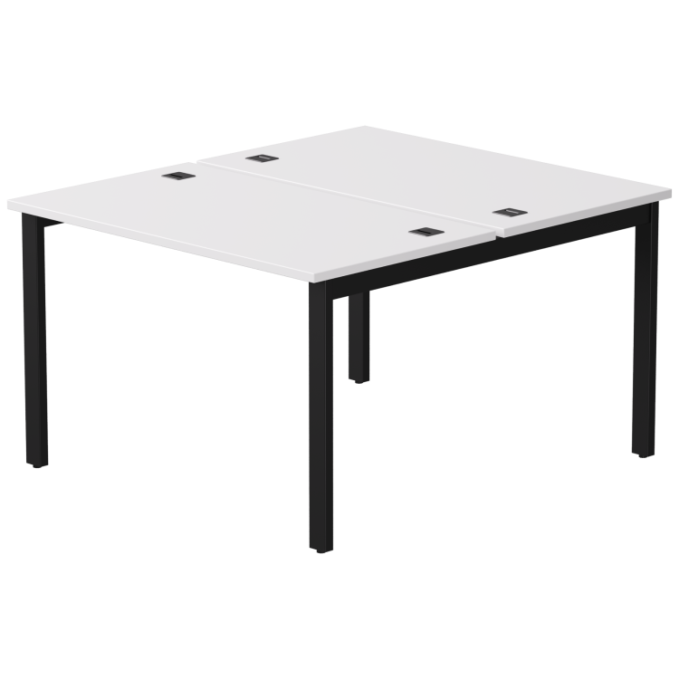 Import.categories_EVERPROF Бенч-система на 2 места Everprof EVO (ЭВО) на металлокаркасе 1180х670(1370)x755 Белый/Черный