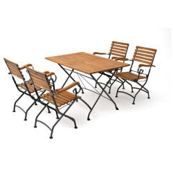 Обеденный комплект LATA M стулья с подлокотниками