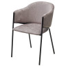 Стулья Стул ДИЛЛ, цвет  Lana 80 серый, ткань / черный каркас М-City