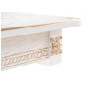Деревянные столы Матис молочный / золото