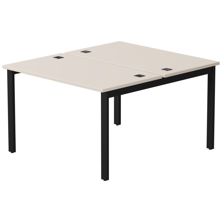 Import.categories_EVERPROF Бенч-система на 2 места Everprof EVO (ЭВО) на металлокаркасе 1180х670(1370)x755 Кашемир/Черный