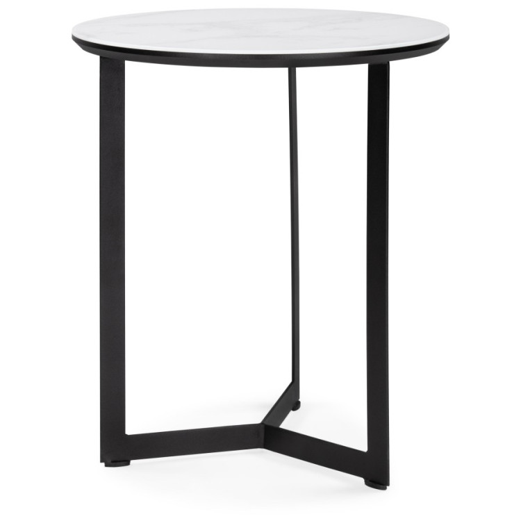 Деревянные столики Роб D-450 белый мрамор