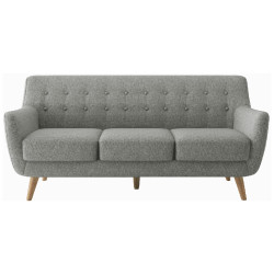 Диван Picasso трехместный серый