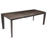 RICCARDO 140 стол с керамической столешницей, цвет керамика Novita Umber / антрацит 