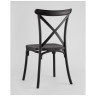 Пластиковые стулья пластиковый Кроссбэк черный