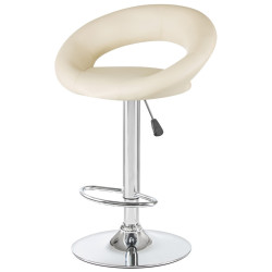 Полубарные стулья недорогие. DOBRIN MIRA кремовый Стул полубарный