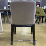 Выставочные образцы. Стул обеденный ФРЕШ 2, обивка ткань грета смок, каркас дерево дуб антрацит