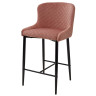 Финальные остатки Полубарный стул ARTEMIS BLUVEL-52 PINK (H=65cm), велюр М-City