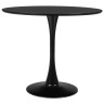 СТОЛЫ Стол Tulip диам. 90см, черный
