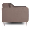 Дизайнерские диваны Club диван-кровать прямой, велюр Frost chocolate