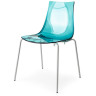 CB/1298-I LED PRANZO - стильный дизайнерский стул, прозрачный пластик