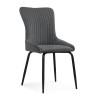 Стулья на металлокаркасе Lado gray / black