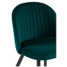 Стулья Gabi 1 green / black