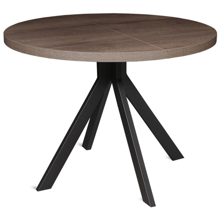 DOMENIC 90 стол с ламинированной столешницей, цвет винтажный дуб