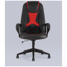 Игровые кресла TopChairs ST-CYBER 8 RED ткань/экокожа черный/красный